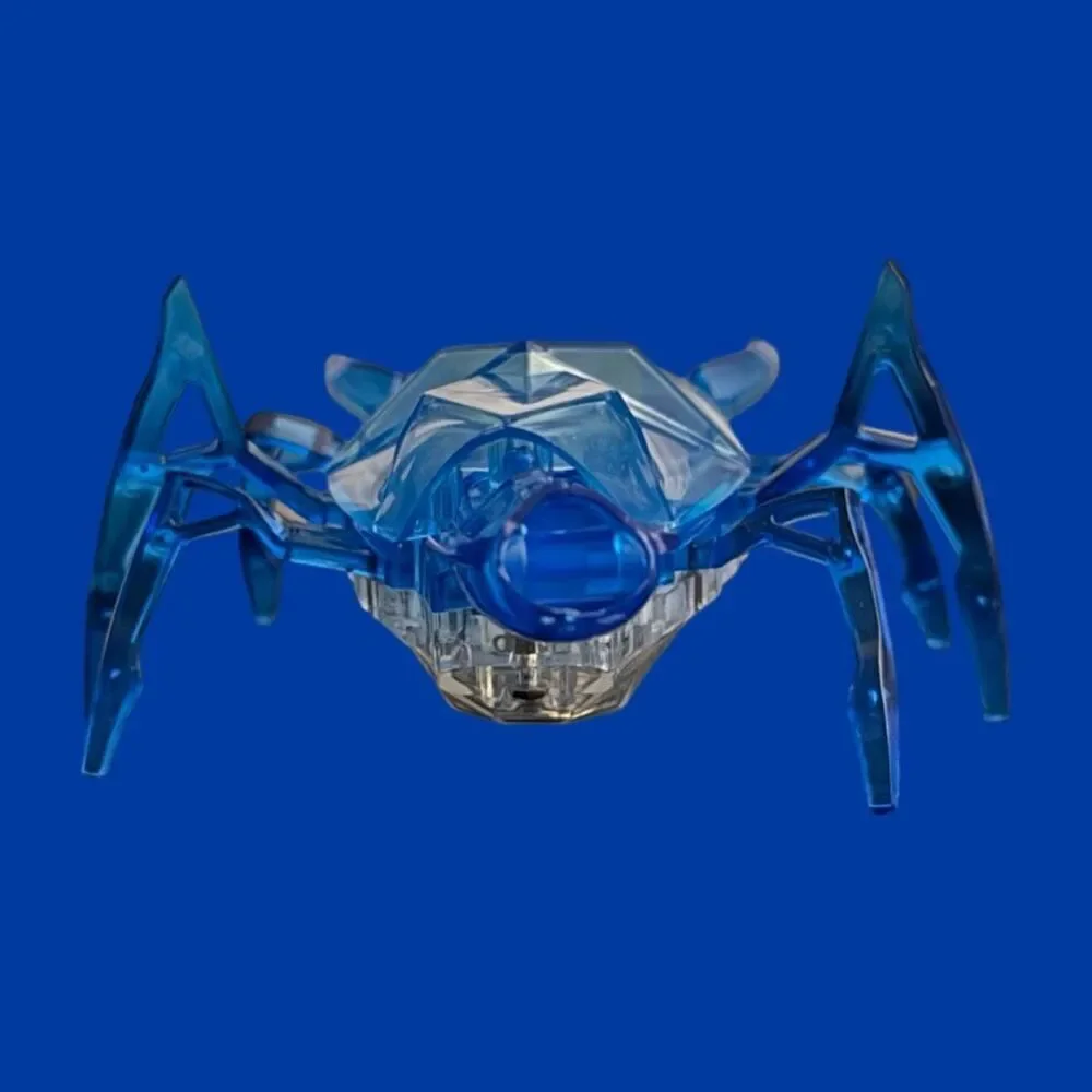 HEXBUG 6 Legged Crystal Blue Scarab Beetle B4